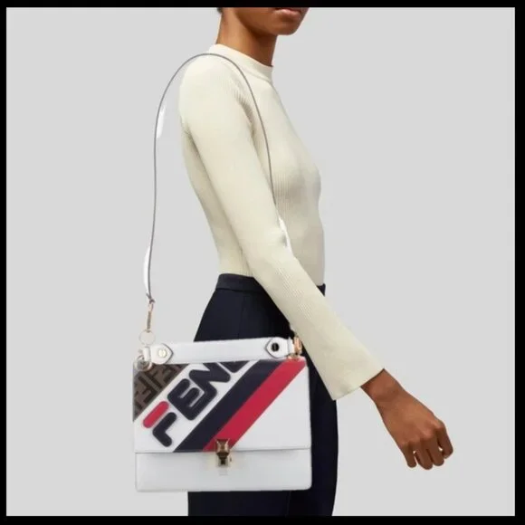 FENDI X Fila Mania Kan I Shoulder Bag - Picture 2 of 16